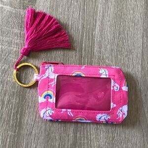 NWOT … SIMPLY SOUTHERN Tasseled “Unicorn” ID Holder